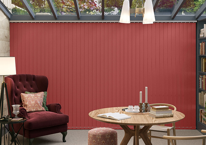 Trinity (Blackout), Garnet - Vertical Blind - Image 6
